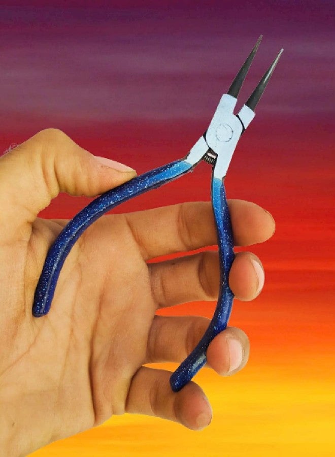 PILERMAN Paradise Tools (India)® Silk Thread Jewellery Making Round Nose Pliers - Image 4